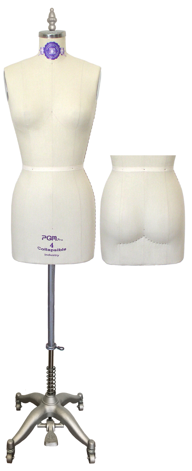 PGM Missy Dress Form with Hip (Industry Grade 601 )