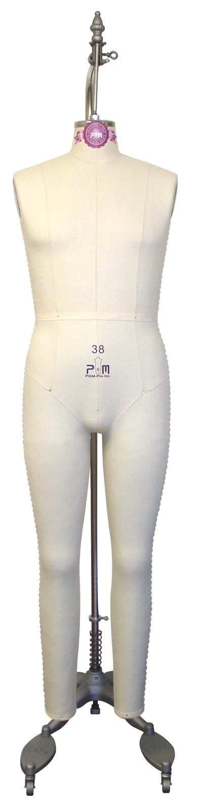 PGM Industry Grade Mature Men Full Body Dress Forms (608 - size 36 to size 38)