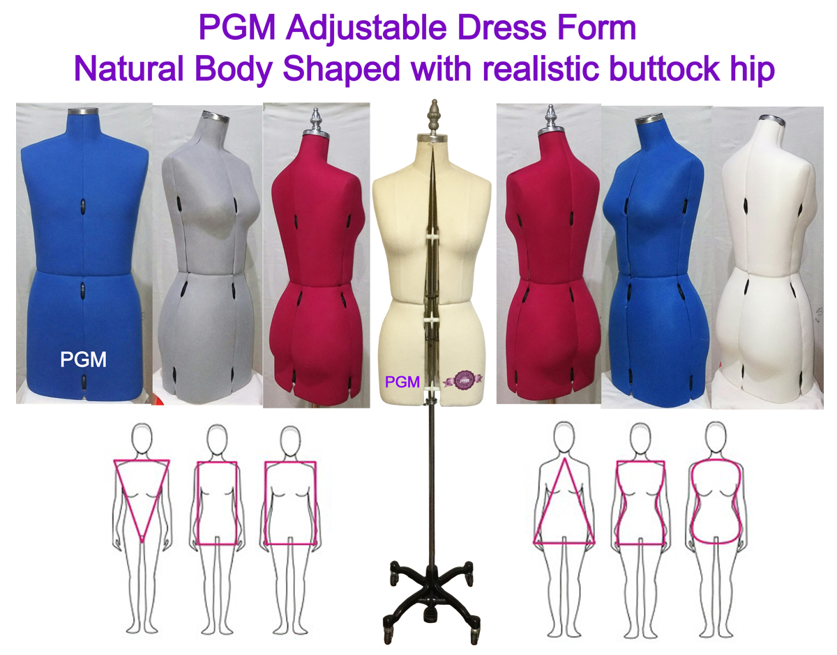 Adjustable Dress Form, Sewing Mannequin, Family Sewing Dress Form
