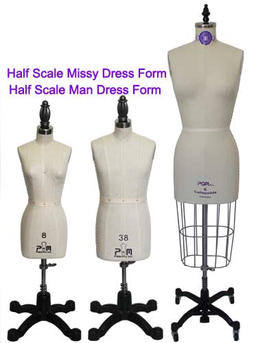PGM Half Scale Dress Forms